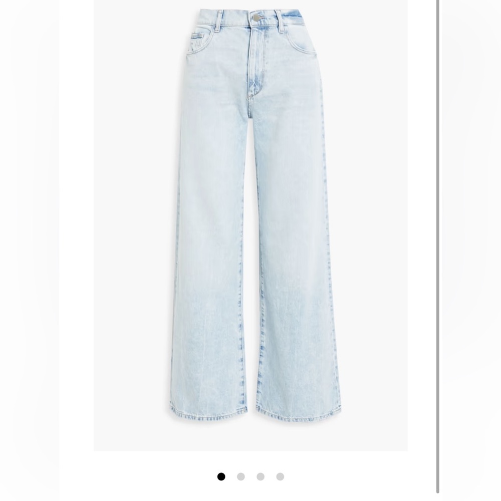 DL1961
Hepburn high-rise wide-leg jeans